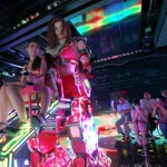 Robot restaurant in Tokyo
