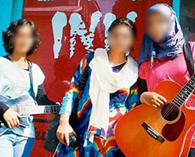 Three arrested for online attack on J&K all-girl band