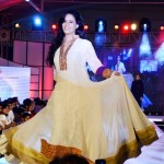 Mona Singh walks the ramp for Cancer Patients Aid Association.