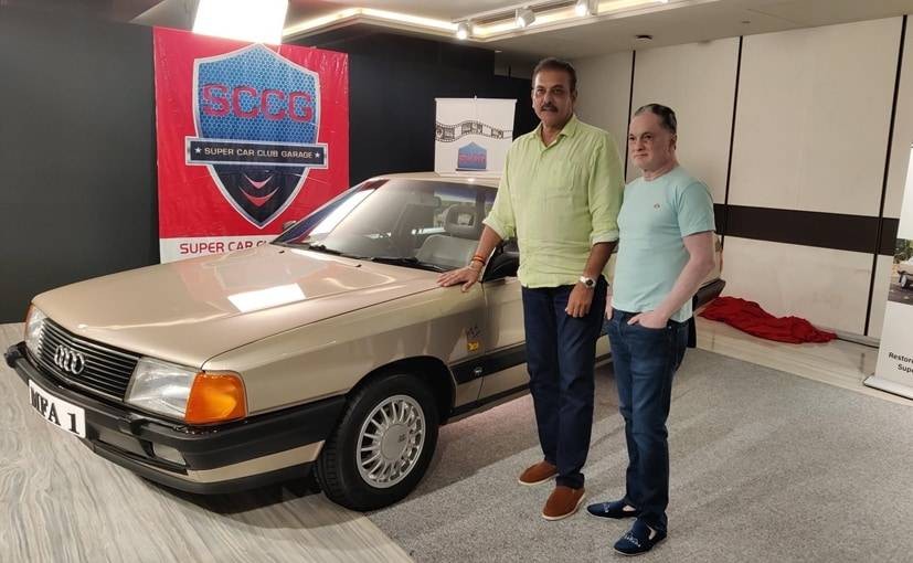 Former Cricketer Ravi Shastri's Iconic Audi 100 Gets Fully Restored By ...